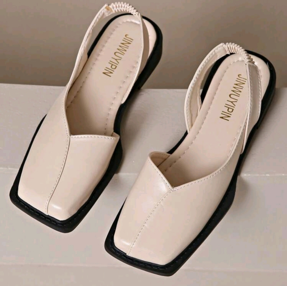 Women Flat With Shoes Designer Luxury Buckle Fashion Ladies Flats Shoes Sli - Picture 1 of 9